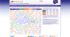 Desktop Screenshot of net-lettings.co.uk